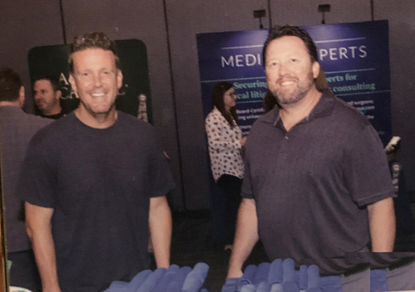 Joe Benson and Ben Bingham at the 2018 Nevada Justice Association Meeting in San Diego