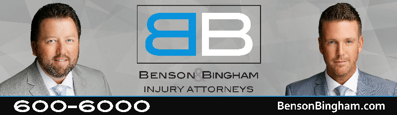 Benson and Bingham Injury Attorneys banner