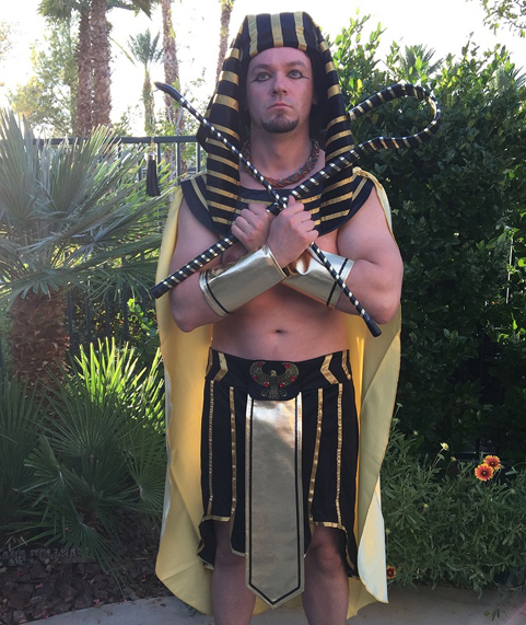 Halloween event Pharaoh costume