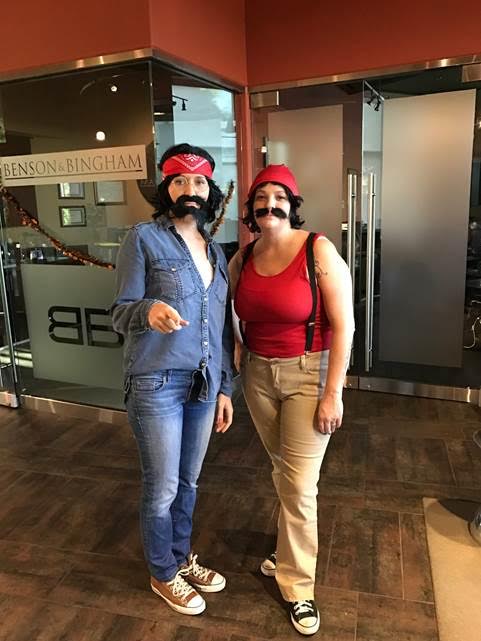 Halloween event Cheech and Chong costumes