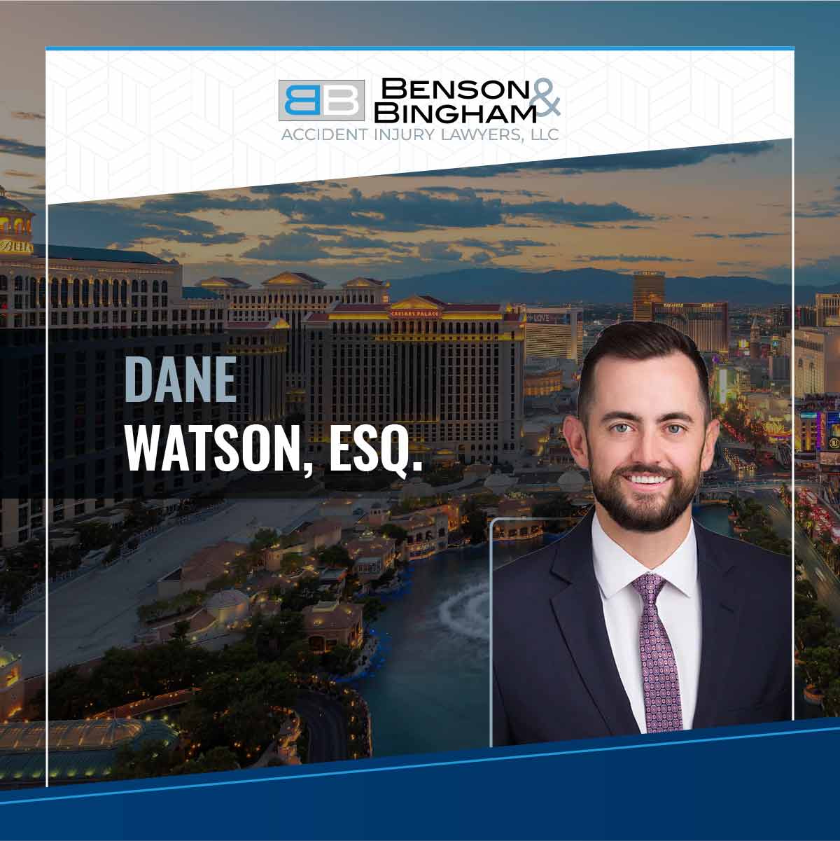 Dane Watson, lawyer at Benson and Bingham