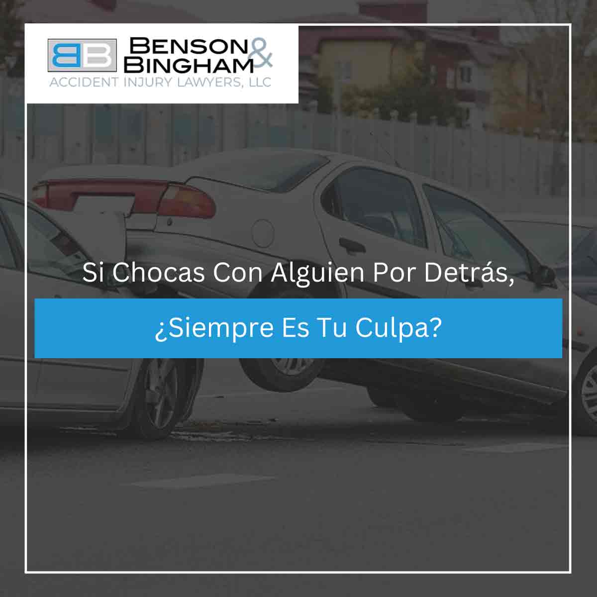 Como saber si es tu culpa si chocas con alguien por detras blog