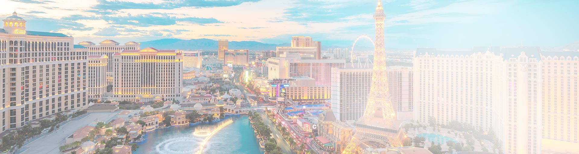 Panoramic View of Las Vegas Strip