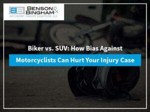 Biker vs. SUV: How Bias Against Motorcyclists Can Hurt Your Injury Case