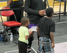 Young Kids Waiting For Their Gifts