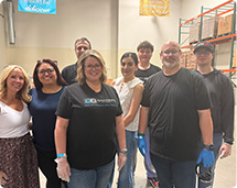 Benson & Bingham's Legal Team Volunteering At Three Square
