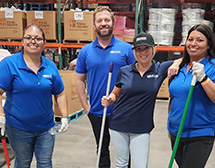 B&B And Other Volunteers at Three Square