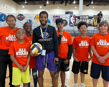 Boys Basketball Team At Boys & Girls Club Of North Lake Tahoe