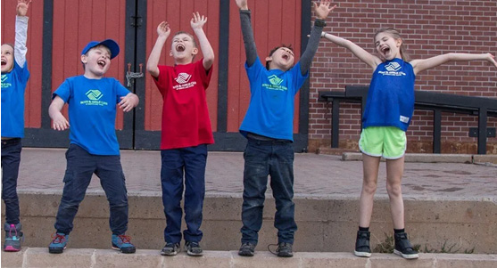 Group Of Boys And Girls Yelling In Excitement