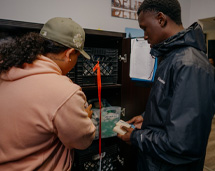 Volunteers At The Eddy House