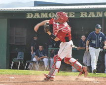 The Catcher Of The Colts Baseball Team At Washoe County School