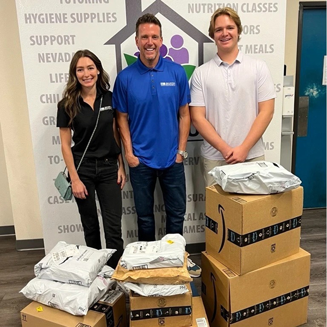Benson & Bingham With Amazon Donations For a Variety Of Charities