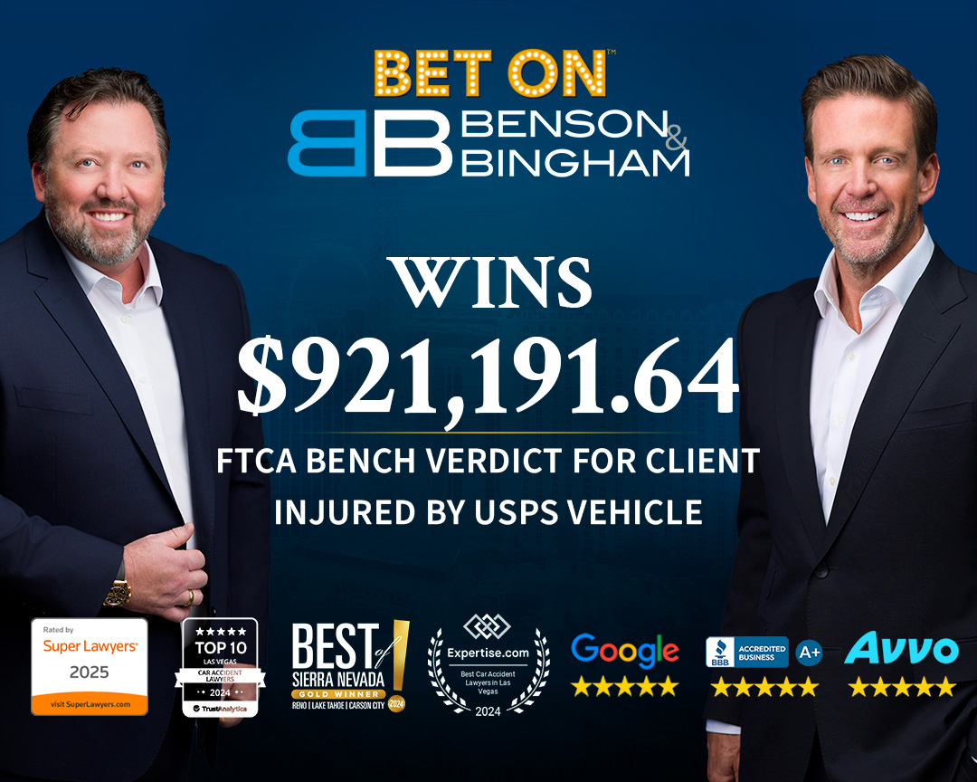 Benson & Bingham Wins BIG! $921K Verdict For USPS Truck Crash Victim-news